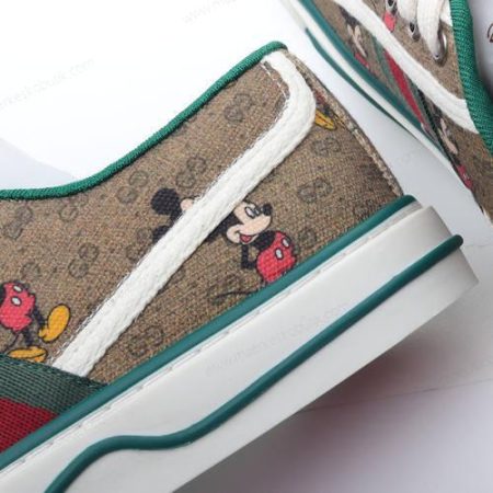 Billige Sko Gucci x Disney Tennis 1977 ‘Beige’ 606111-H0T10-8530