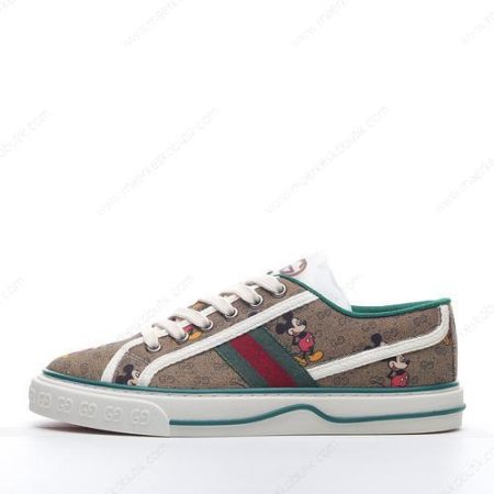 Billige Sko Gucci x Disney Tennis 1977 ‘Beige’ 606111-H0T10-8530