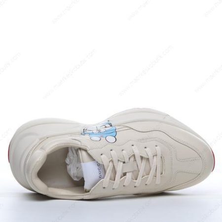 Billige Sko Gucci x Doraemon Rhyton Vintage Trainer ‘Hvid Rød’