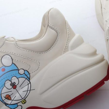 Billige Sko Gucci x Doraemon Rhyton Vintage Trainer ‘Hvid Rød’