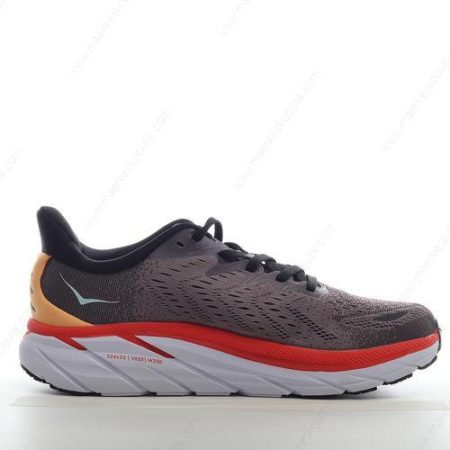 Billige Sko HOKA ONE ONE Clifton 8 ‘Brun Rød’ 1119393-ACTL