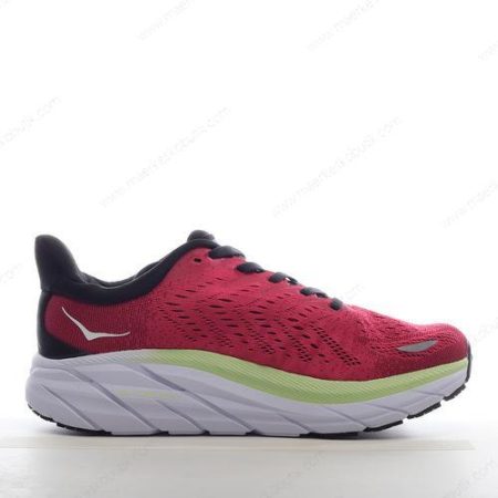 Billige Sko HOKA ONE ONE Clifton 8 ‘Ibis Rose Pink Grøn’ 1119394-BGIR