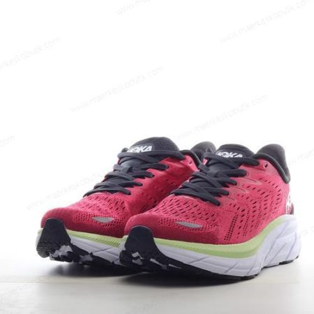 Billige Sko HOKA ONE ONE Clifton 8 ‘Ibis Rose Pink Grøn’ 1119394-BGIR