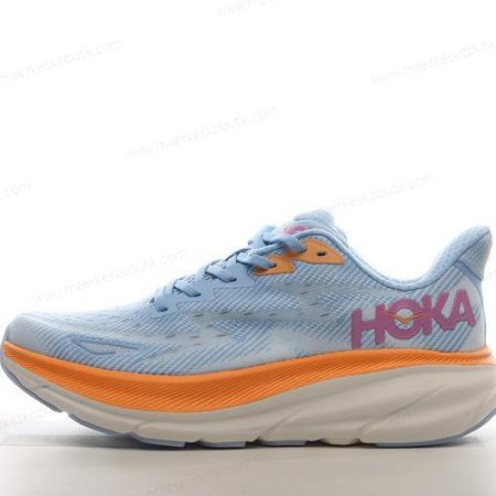 Billige Sko HOKA ONE ONE Clifton 9 ‘Blå Orange’ 1127896-ABIW