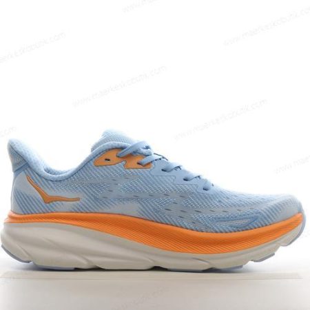 Billige Sko HOKA ONE ONE Clifton 9 ‘Blå Orange’ 1127896-ABIW