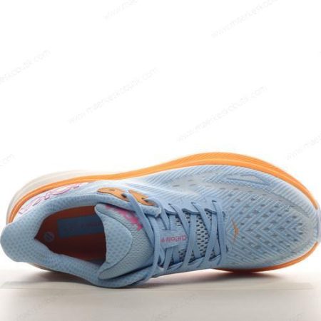 Billige Sko HOKA ONE ONE Clifton 9 ‘Blå Orange’ 1127896-ABIW