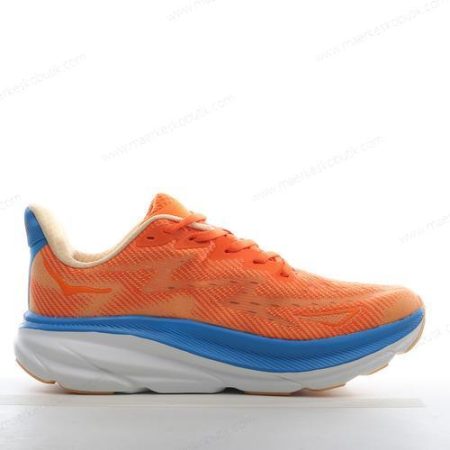 Billige Sko HOKA ONE ONE Clifton 9 ‘Orange Blå’ 1127895-VOIM