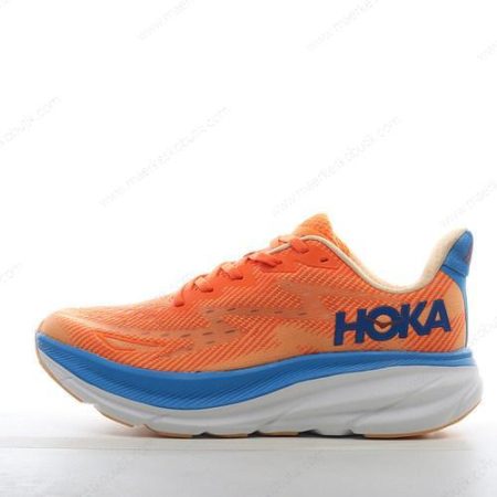 Billige Sko HOKA ONE ONE Clifton 9 ‘Orange Blå’ 1127895-VOIM