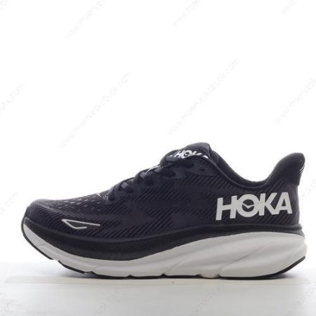 Billige Sko HOKA ONE ONE Clifton 9 ‘Sort Hvid’ 1127896-BWHT