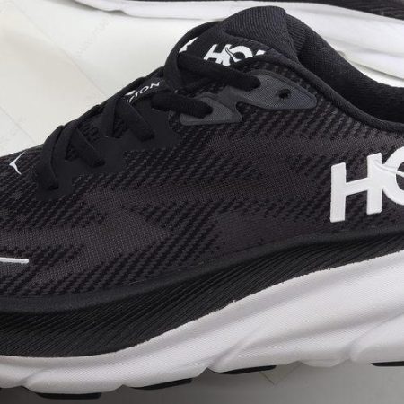 Billige Sko HOKA ONE ONE Clifton 9 ‘Sort Hvid’ 1127896-BWHT