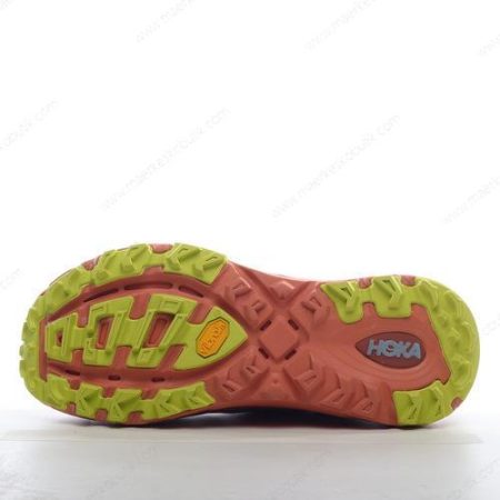 Billige Sko HOKA ONE ONE Mafate Speed 2 ‘Blå Orange Gul’ 1126851-BCRYW