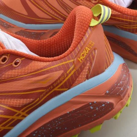 Billige Sko HOKA ONE ONE Mafate Speed 2 ‘Blå Orange Gul’ 1126851-BCRYW