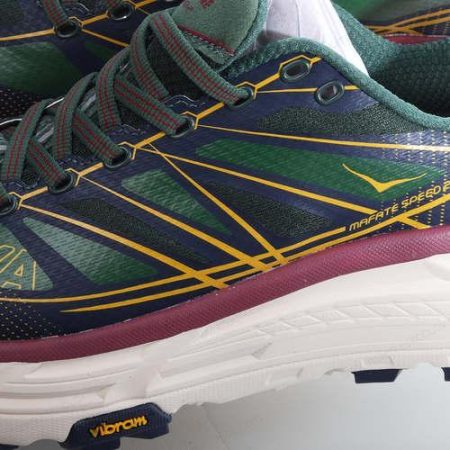 Billige Sko HOKA ONE ONE Mafate Speed 2 ‘Grøn Gul’ 1126851-MVOS