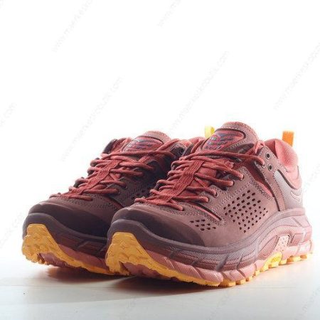 Billige Sko HOKA ONE ONE Tor Ultra Low Spice Hot Sauce ‘Rød Gul’