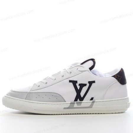 Billige Sko LOUIS VUITTON Charlie Trainer ‘Hvid Brun Sort’ 1A9JN8