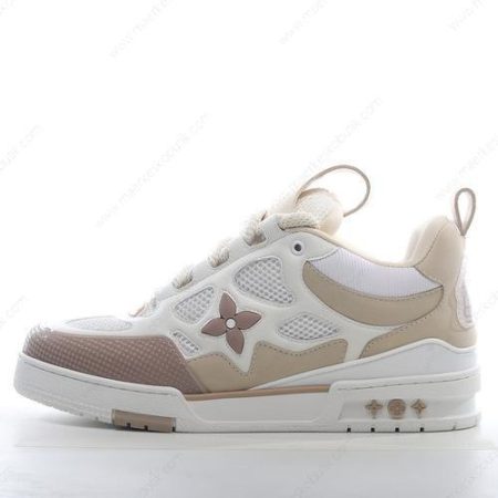 Billige Sko LOUIS VUITTON LV Skate Sneaker ‘Beige Hvid’ 1AARQH