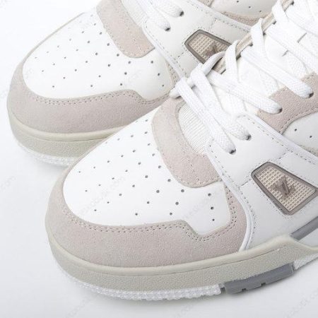 Billige Sko LOUIS VUITTON LV Trainer 2021s ‘Grå Hvid’