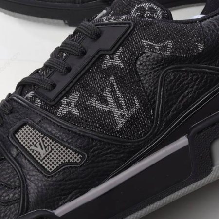 Billige Sko LOUIS VUITTON LV Trainer x Nigo ‘Sort’ 1A9IPX