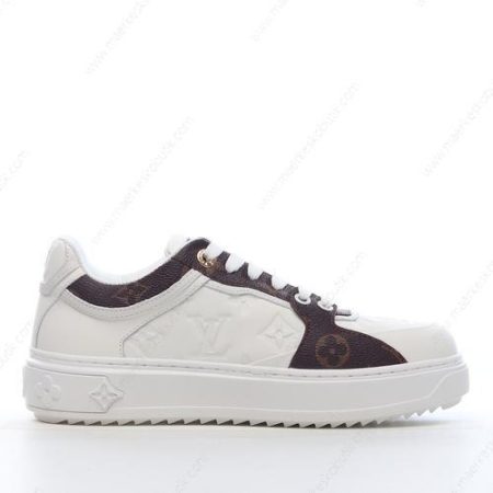 Billige Sko LOUIS VUITTON Time Out Trainer ‘Hvid Brun’