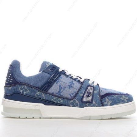 Billige Sko LOUIS VUITTON Trainer ‘Blå’