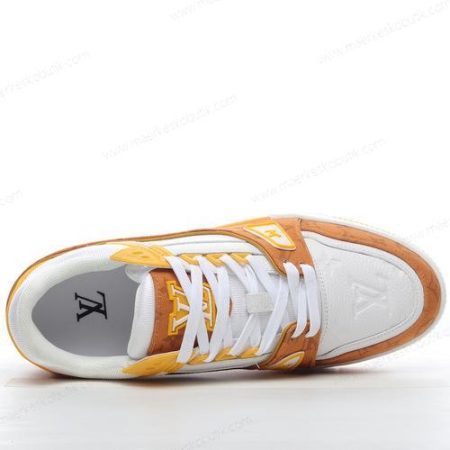 Billige Sko LOUIS VUITTON Trainer ‘Gul Hvid’ 1A9JHB