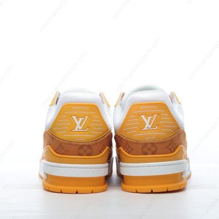 Billige Sko LOUIS VUITTON Trainer ‘Gul Hvid’ 1A9JHB