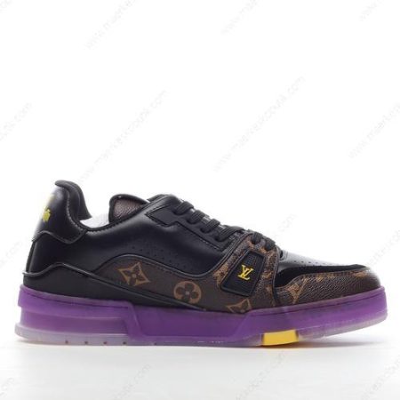 Billige Sko LOUIS VUITTON Trainer ‘Gul Lilla Sort’ 1A8WJA