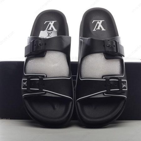 Billige Sko LOUIS VUITTON Trainer Mule ‘Sort Hvid’ 1ABN0D