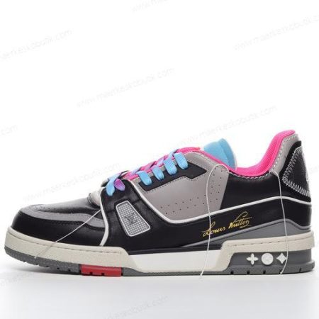 Billige Sko LOUIS VUITTON Trainer Pink SS21 ‘Sort Grå Pink’ 1A8Q9Y