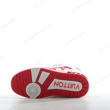 Billige Sko LOUIS VUITTON Trainer Sneaker 3.0 GS Kids ‘Hvid Rød’