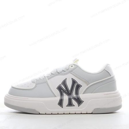 Billige Sko MLB Chunky Liner Yankees ‘Hvid Grå’ 3ASXCA12N-50GRL