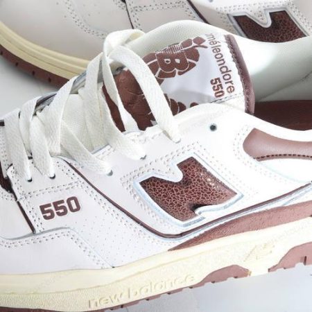 Billige Sko New Balance 550 ‘Brun Hvid’ BB550AB1