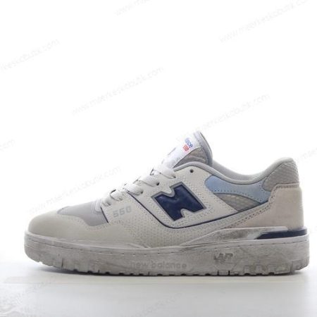 Billige Sko New Balance 550 ‘Grå Blå’ BB550LSB