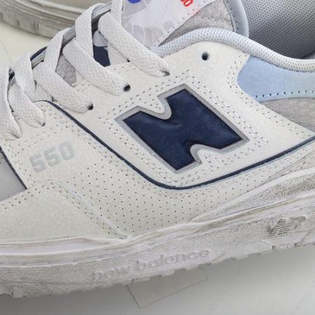 Billige Sko New Balance 550 ‘Grå Blå’ BB550LSB