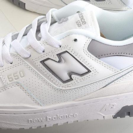 Billige Sko New Balance 550 ‘Hvid Grå’ BB550SWA