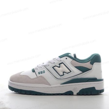 Billige Sko New Balance 550 ‘Hvid Grøn’ BB550STA