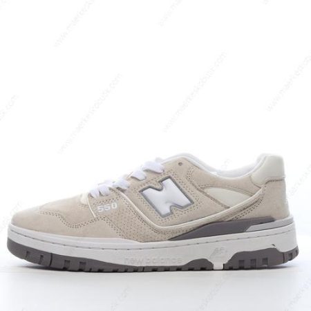 Billige Sko New Balance 550 ‘Hvid Lysegrå’ BB550UN1