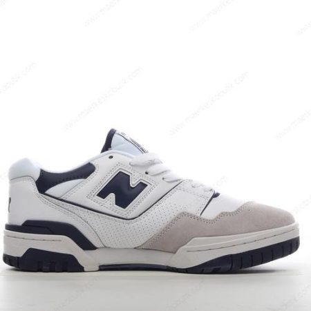 Billige Sko New Balance 550 ‘Hvid Navy’ BB550NQB