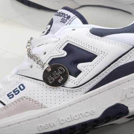 Billige Sko New Balance 550 ‘Hvid Navy’ BB550NQB