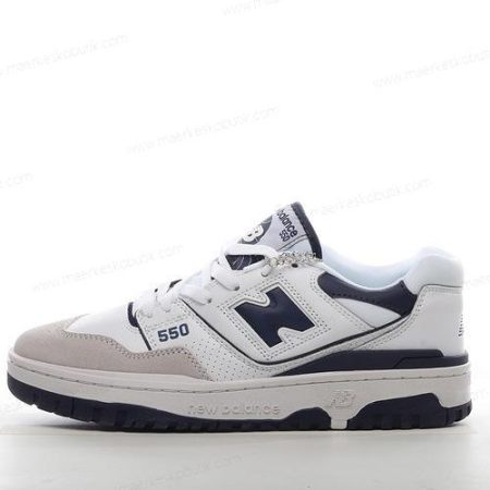 Billige Sko New Balance 550 ‘Hvid Navy’ BB550NQB