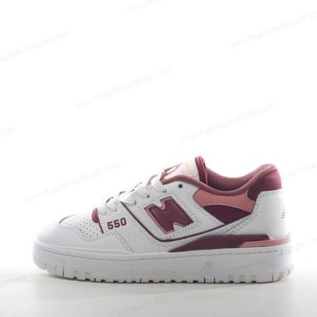 Billige Sko New Balance 550 ‘Hvid Rød’ BBW550DP