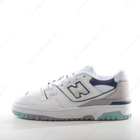 Billige Sko New Balance 550 ‘Hvid Sort Grøn’ BB550WCA