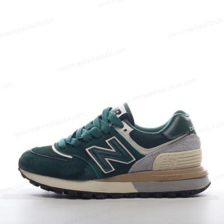 Billige Sko New Balance 574 ‘Grøn Hvid’ U574LGNW