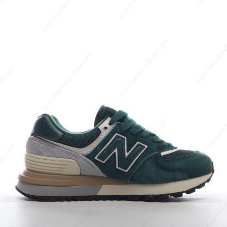 Billige Sko New Balance 574 ‘Grøn Hvid’ U574LGNW