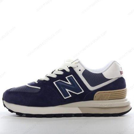 Billige Sko New Balance 574 ‘Marine Hvid Beige’ U574LGBB