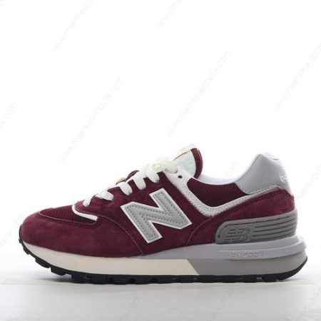 Billige Sko New Balance 574 ‘Sølv Rød’ U574LGAA