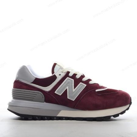 Billige Sko New Balance 574 ‘Sølv Rød’ U574LGAA