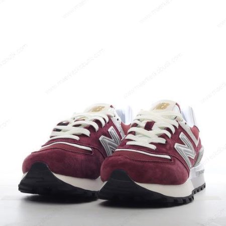 Billige Sko New Balance 574 ‘Sølv Rød’ U574LGAA