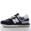 Billige Sko New Balance 574 ‘Sort Blå Hvid’ U574LGVC