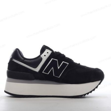 Billige Sko New Balance 574 ‘Sort Hvid’ WL574ZAB